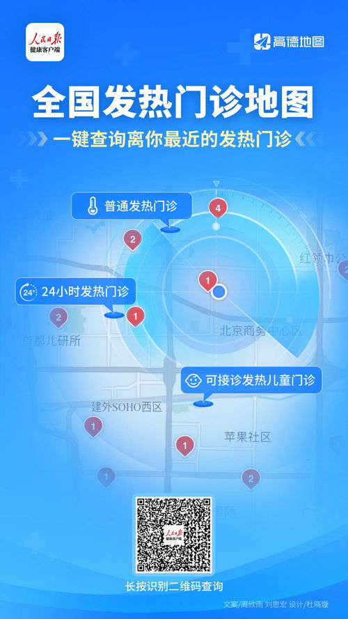 人民日報健康客戶端上線發熱門診地圖，提供數字化就醫新體驗